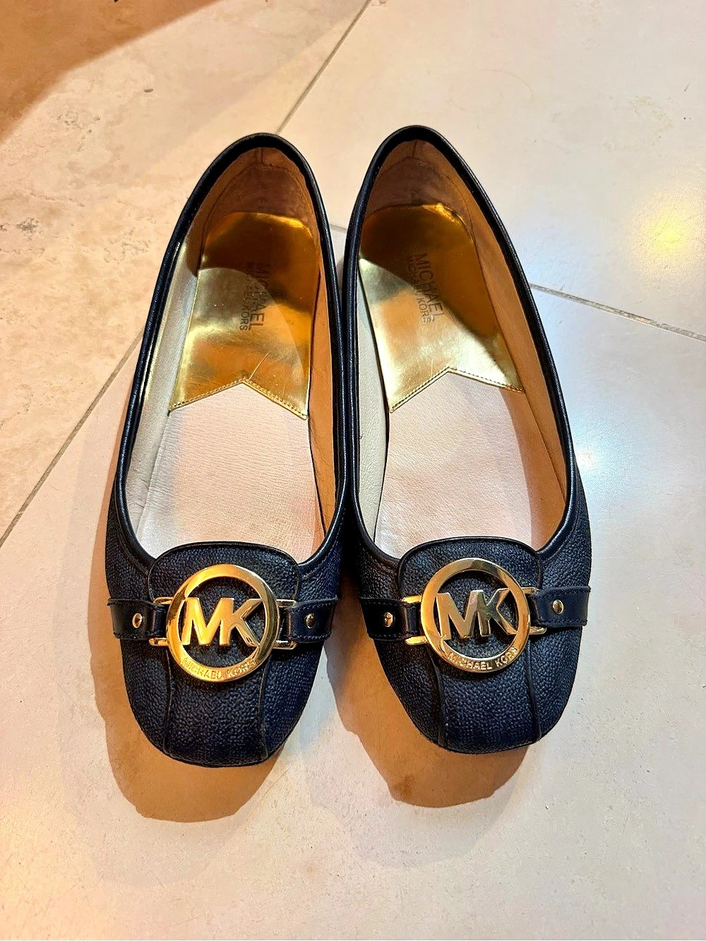 Michael Kors Fulton Logo Moc Flat Black